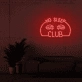 Customize No Sleep Club Neon Signs