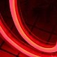 Dish Orange Custom Neon Sign
