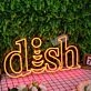Dish Orange Custom Neon Sign