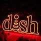 Dish Orange Custom Neon Sign