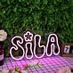 Sila Purple Neon Sign