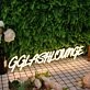 GG Lash Lounge Yellow Neon Sign