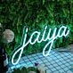Jaiya Blue Neon Sign