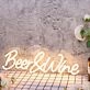 Beer And Wine Yellow Neon Sign