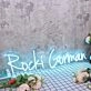 Rocki Gorman Blue Neon Sign