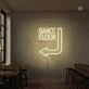 Customize Dance Floor Neon Sign