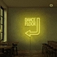 Customize Dance Floor Neon Sign