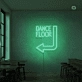 Customize Dance Floor Neon Sign