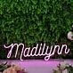 Madilynn Purple Neon Sign