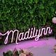 Madilynn Purple Neon Sign