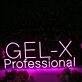 Gel-X Professional Purple Neon Sign