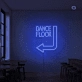 Customize Dance Floor Neon Sign