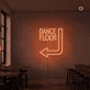 Customize Dance Floor Neon Sign