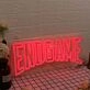 End Game Red Neon Sign