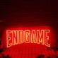 End Game Red Neon Sign