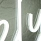 Darely White Neon Sign
