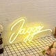 Jaggo Yellow Neon Sign