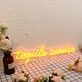 Tequila Sunrise Orange Neon Sign
