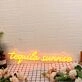 Tequila Sunrise Orange Neon Sign