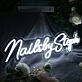 Nails By Steph White Neon Sign