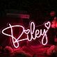Riley Red Neon Sign