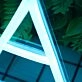 Amire Blue Neon Sign