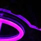 Roll Beavs Pink Neon Sign