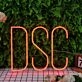 DSC Orange Neon Sign