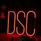 DSC Orange Neon Sign