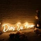 Dios Es Amor Yellow Neon Sign