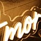 Dios Es Amor Yellow Neon Sign