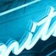 The Smith's Blue Neon Sign
