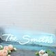 The Smith's Blue Neon Sign