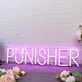Punisher Dark Purple Neon Sign