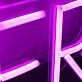 Punisher Dark Purple Neon Sign