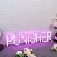 Punisher Dark Purple Neon Sign