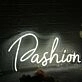 Pashion White Neon Sign