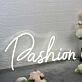 Pashion White Neon Sign