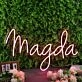 Magda Red Neon Sign