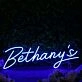 Bethany's Blue Neon Sign