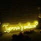 Jyonna's Palace Yellow Neon Sign