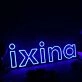 Ixina Blue Neon Sign