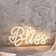 Bliss Yellow Neon Sign
