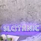Slothnic Blue Neon Sign
