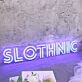 Slothnic Blue Neon Sign