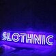 Slothnic Blue Neon Sign