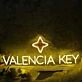 Valencia Key Yellow Neon Sign