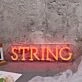 String Red Neon Sign