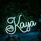 Kaya Blue Neon Sign