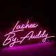 Lashes By Auddy Pink Neon Sign